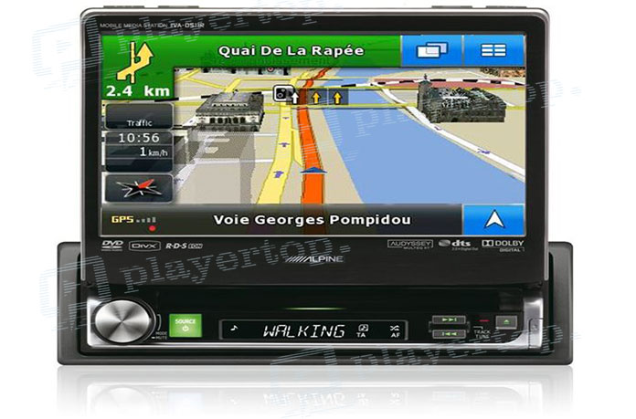 Autoradio avec GPS intégré